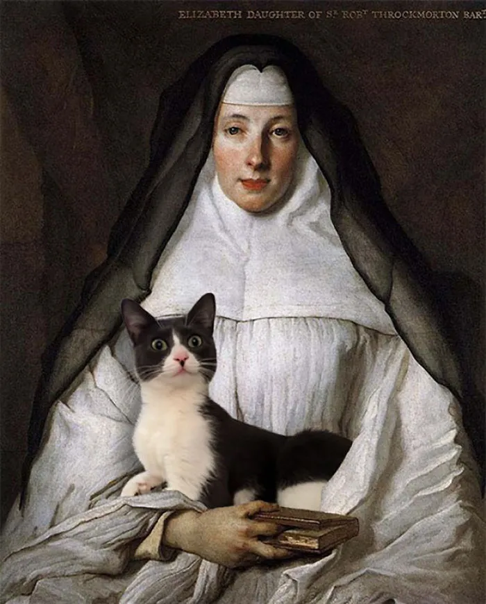 "Elizabeth Trockmorton" With Moochie, Nicolas De Largillière