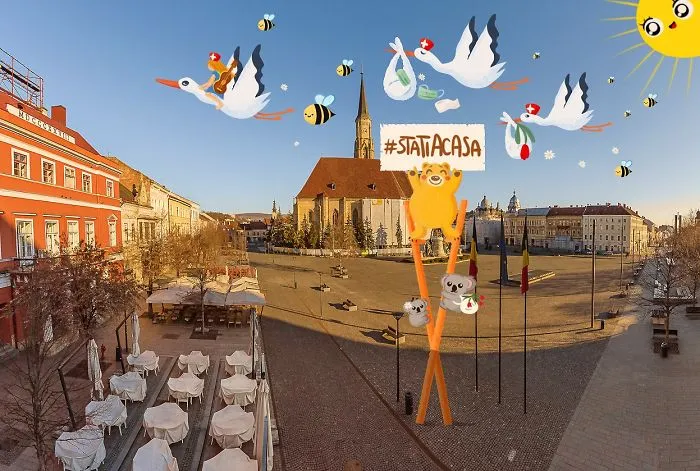 We Gave Local Illustrators Our Pictures Of The Empty City And Asked Them To Add Their Own Touch (24 Pics)