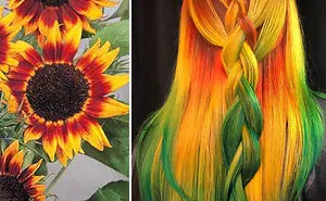 Hairstylist Creates Mesmerizing Nature-Inspired Hair Designs (30 Pics)
