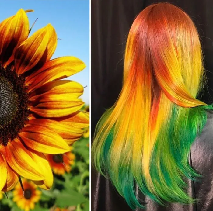 Hairstylist Creates Mesmerizing Nature-Inspired Hair Designs (30 Pics)