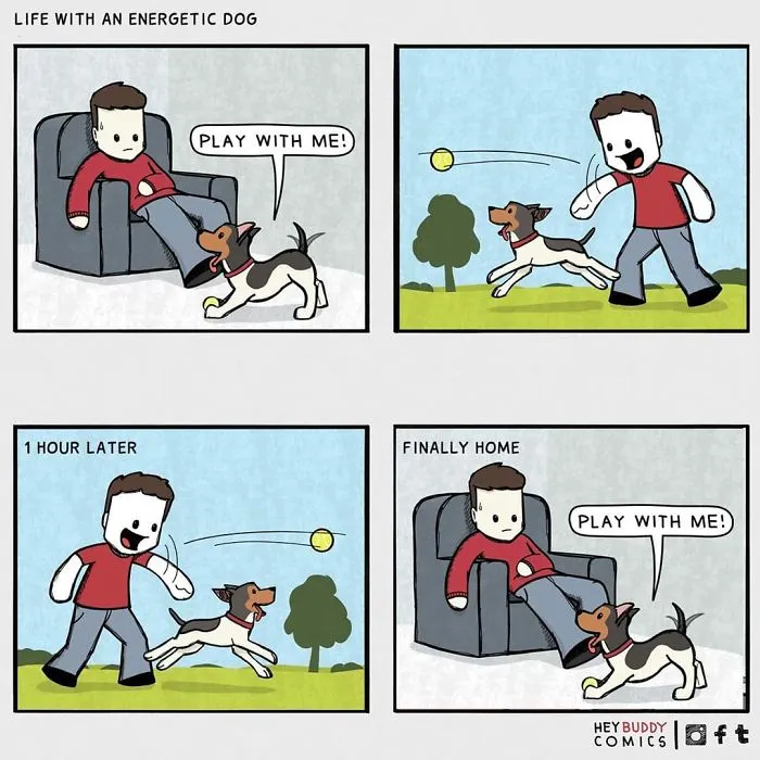 Here Are My Comics Inspired By My Dog That Most Dog Owners May Relate To (13 New Pics)