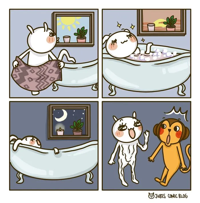 I Am Illustrating Adventures With My Husband, Here's 23 Comics Depicting How We Spent The Days During Quarantine