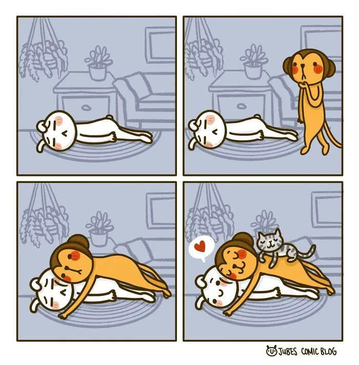 I Am Illustrating Adventures With My Husband, Here's 23 Comics Depicting How We Spent The Days During Quarantine