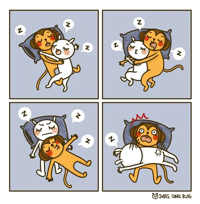I Am Illustrating Adventures With My Husband, Here's 23 Comics Depicting How We Spent The Days During Quarantine