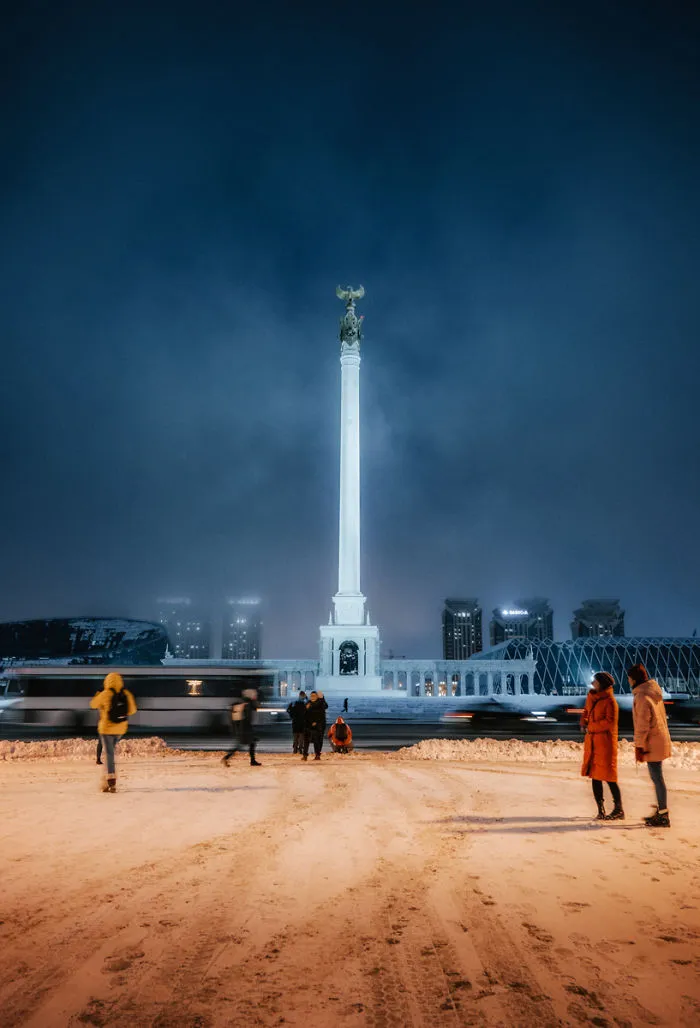 I Visited Nur-Sultan, One Of The Coldest Capitals In The World, And Captured Its Stunning Architecture In -20°C