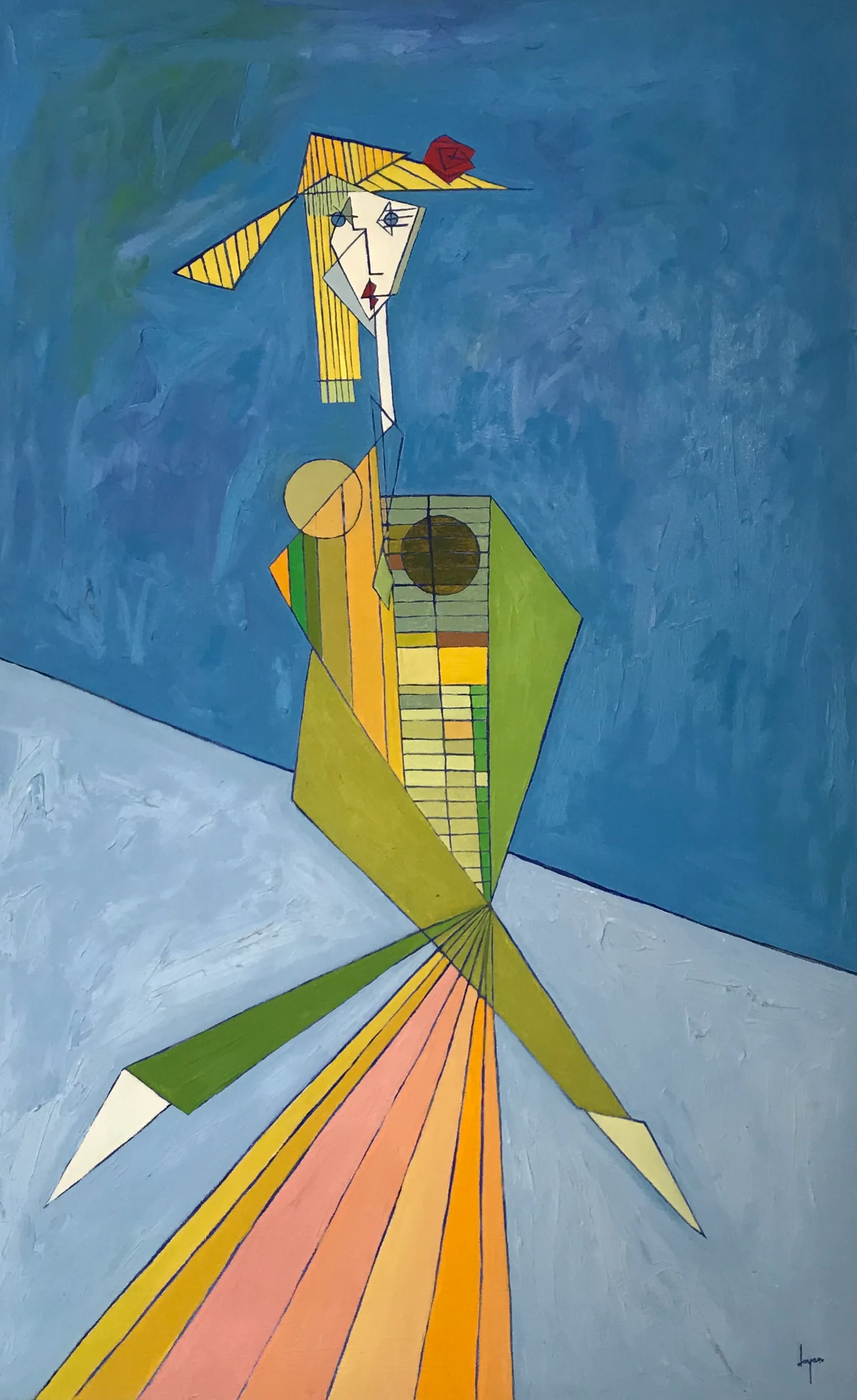 New Figurative Painting By Artist Abraham Dayan