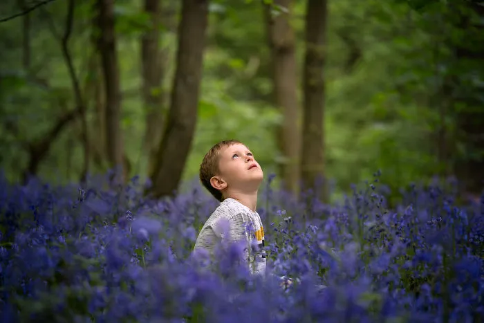 I Photograph Pregnant Women And Children In Spring Blossoms