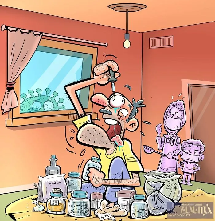 29 Illustrations By Iranian Artist Show The Harsh Reality Of Doctors During Coronavirus Outbreak