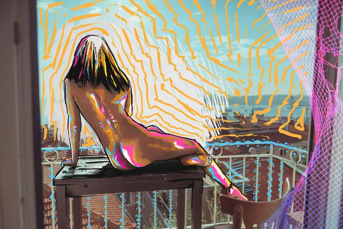 29 Creative And Colorful Illustrations And Paintings Of Photos Of Leo Xandre