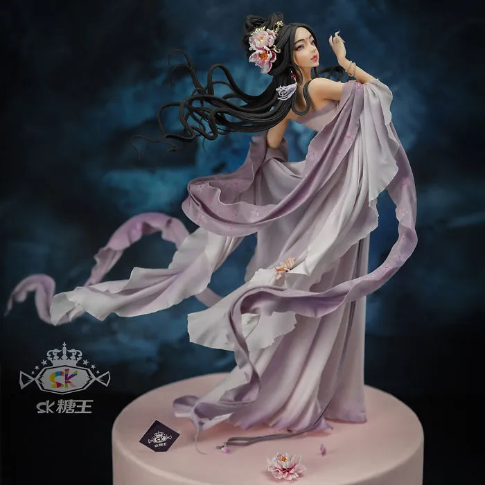 57 Incredibly Detailed Cake Decorations By Chinese Patissier