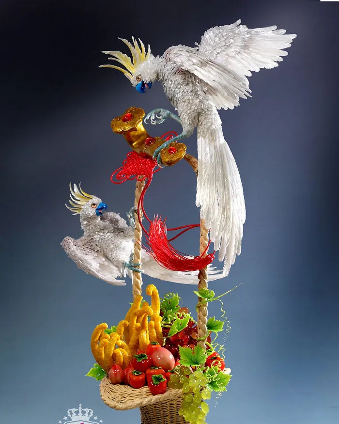 57 Incredibly Detailed Cake Decorations By Chinese Patissier