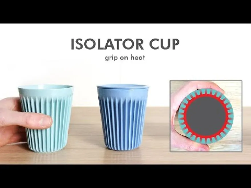 I Mastered Pottery To Make These Self-Isolating Cups. Say Goodbye To Burning Hands!
