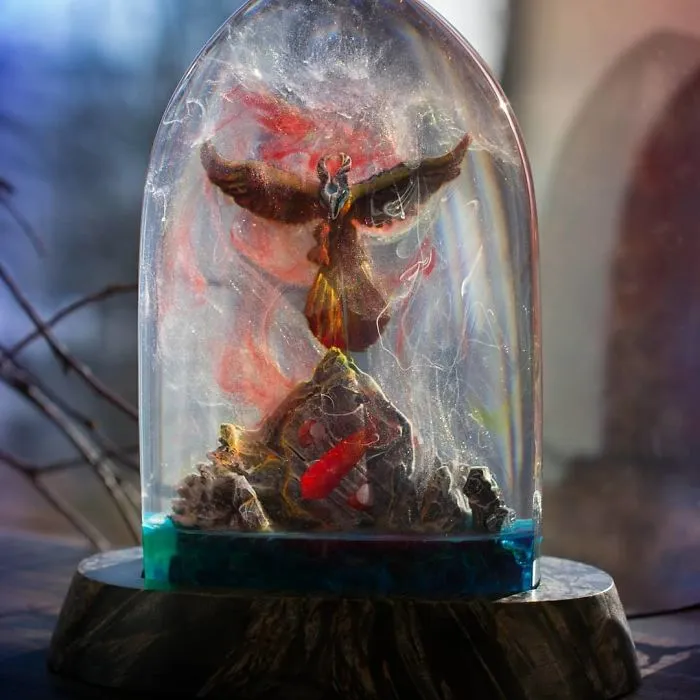 Russian Couple Places Tiny Fantasy-Inspired Worlds Into Their Jewelry And Decor Pieces (69 Pics)
