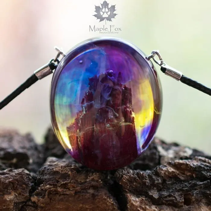 Russian Couple Places Tiny Fantasy-Inspired Worlds Into Their Jewelry And Decor Pieces (69 Pics)