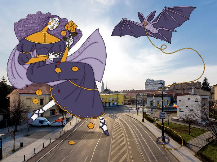 We Gave Local Illustrators Our Pictures Of The Empty City And Asked Them To Add Their Own Touch (24 Pics)