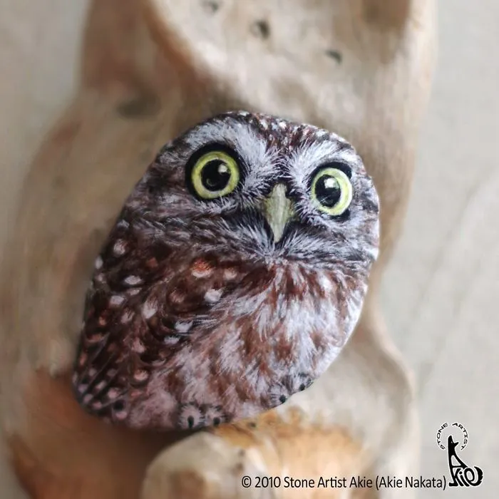 Japanese Artist Brings Stones To Life By Turning Them Into Animals That Fit In The Palm Of Your Hand (30 New Pics)