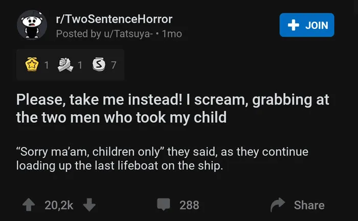 30 Two-Sentence Horror Stories To Send Shivers Down Your Spine (New Posts)