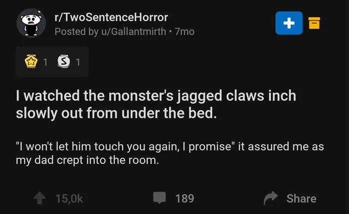 30 Two-Sentence Horror Stories To Send Shivers Down Your Spine (New Posts)
