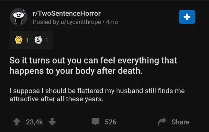 30 Two-Sentence Horror Stories To Send Shivers Down Your Spine (New Posts)