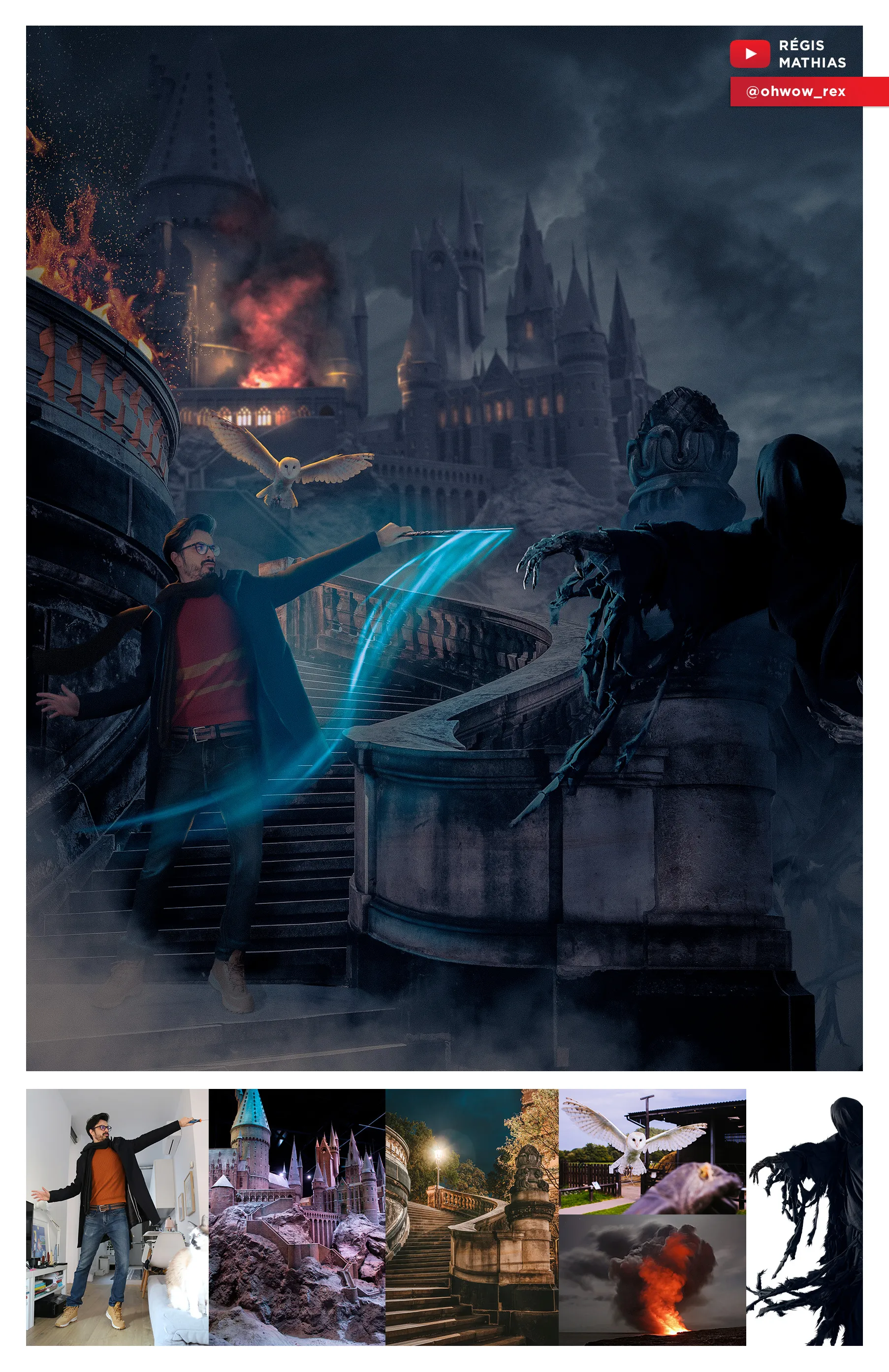 If I Won't Get My Hogwarts Letter, I'll Photoshop My Way Into It.