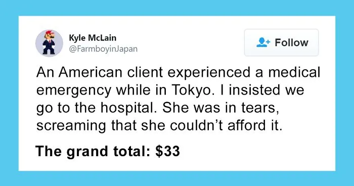 American Woman Screams In Tears That She Can’t Afford Medical Emergency While In Tokyo, Ends Up Paying $33