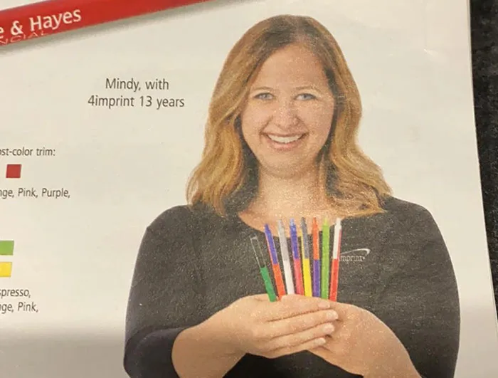 Mindy, With 4imprint 13 Years
