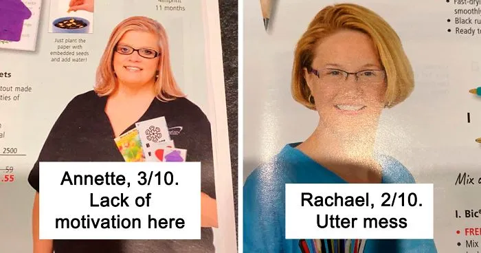 Guy Posts Hilarious Ratings After Noticing That A Company Used Employees As Models