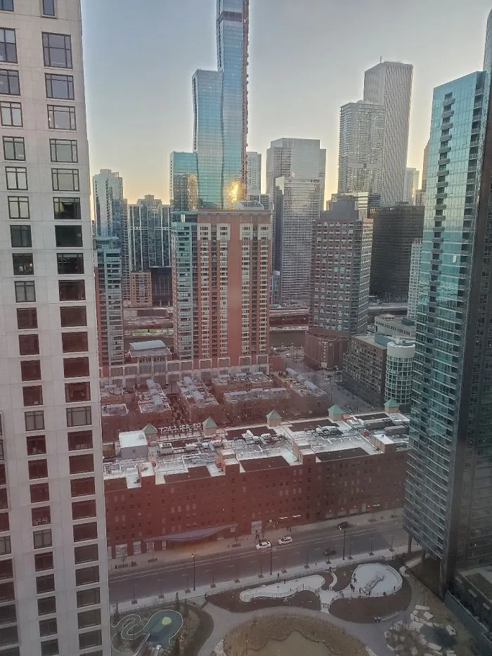 View From My Window. Streeterville Chicago, Il