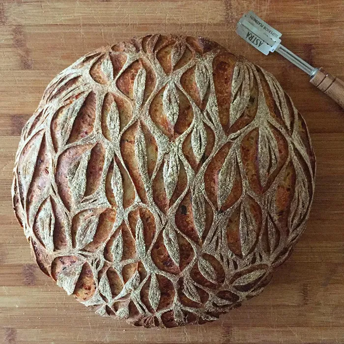 110k People Are Following This Baker Who Creates Intricate Designs Out Of Homemade Bread