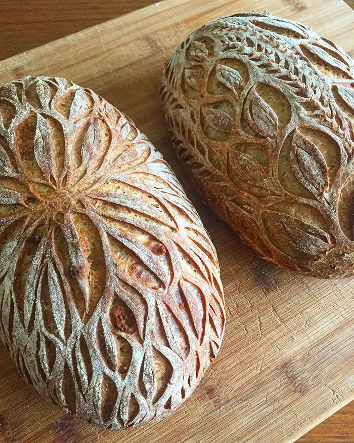 110k People Are Following This Baker Who Creates Intricate Designs Out Of Homemade Bread