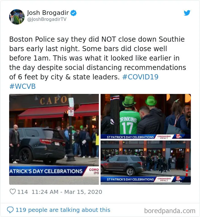 Some Idiots Are Mocking Social Distancing And Going To Bars During The Coronavirus Outbreak