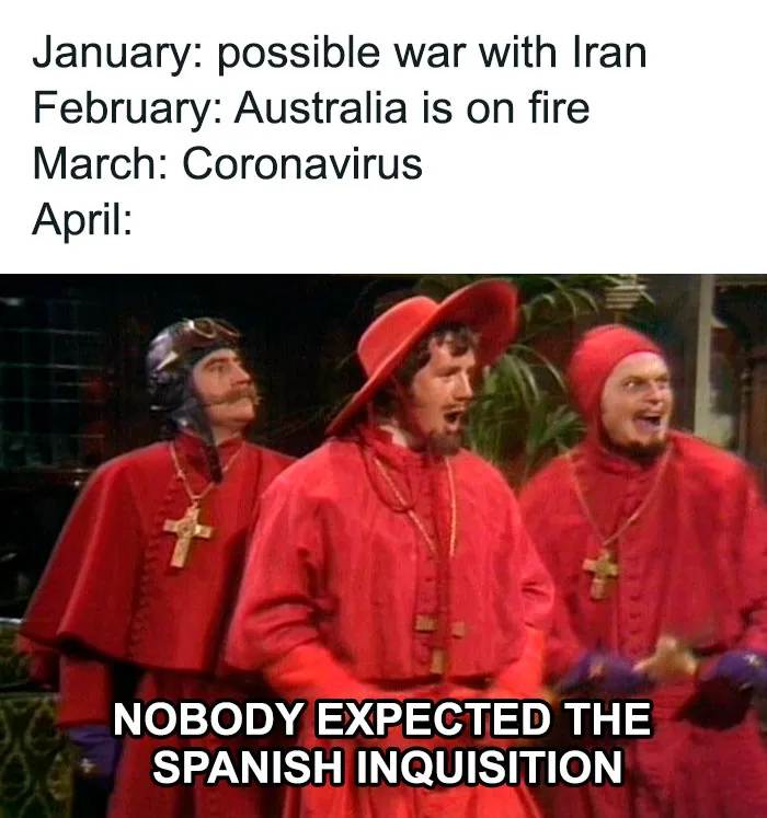 We Won't Expect It
