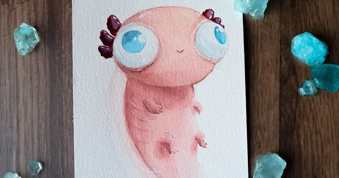 I Try To Make Your Day Better With These Paintings Of Derpy Animals I Made (12 Pics)