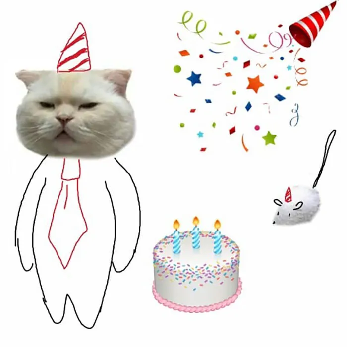 Someone Asks People To Draw A Cat Using This Template And People Create The Wildest Illustrations