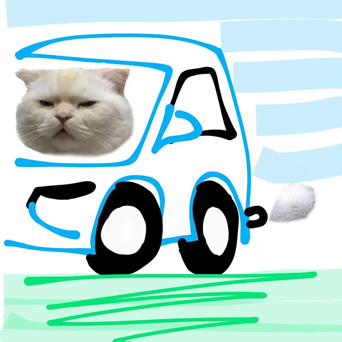 Someone Asks People To Draw A Cat Using This Template And People Create The Wildest Illustrations