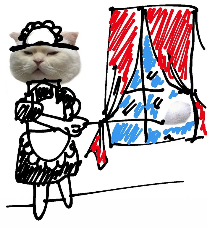 Someone Asks People To Draw A Cat Using This Template And People Create The Wildest Illustrations