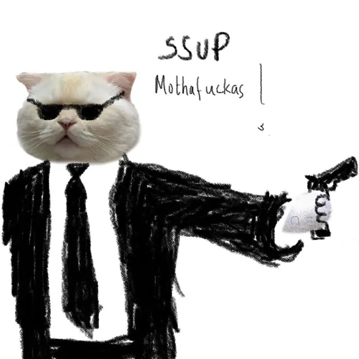 Someone Asks People To Draw A Cat Using This Template And People Create The Wildest Illustrations