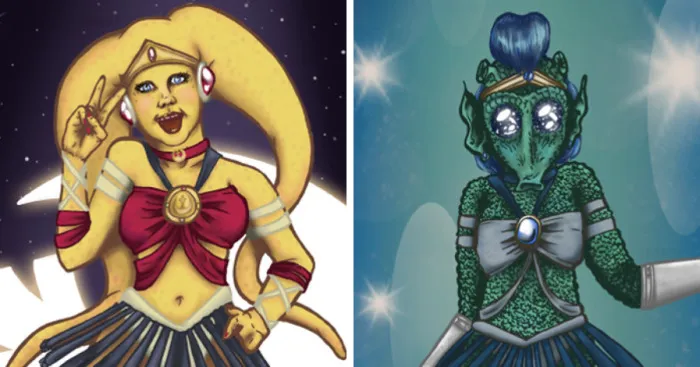 I Reimagined Sailor Scouts In The Star Wars Universe