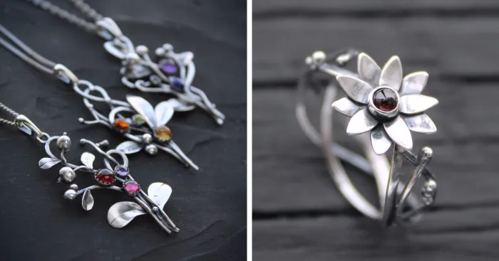 I Make Realistic Plant Jewelry For Nature Lovers