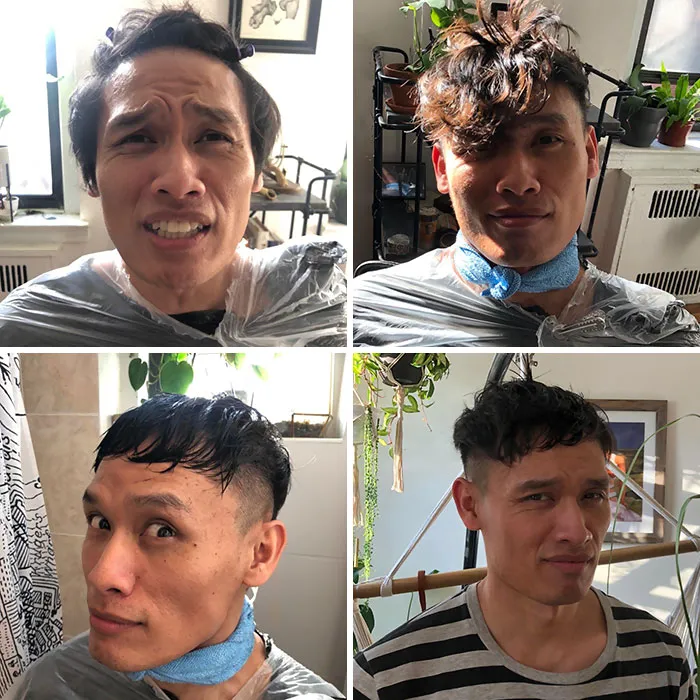 Today My Partner Learned That You Shouldn’t Put Off A Haircut Until The Only Person Left To Do It Is Your Girlfriend