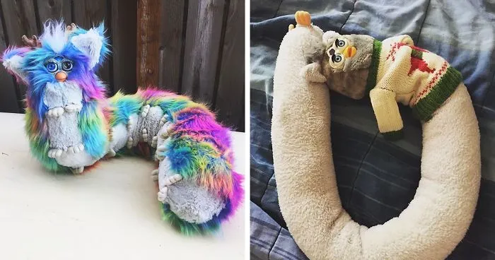 People Online Are Turning Their Furbies Into Centipedes And They Look Terrifying