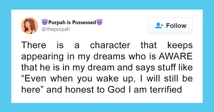 Woman Draws A Creepy Character That Keeps Appearing In Her Nightmares