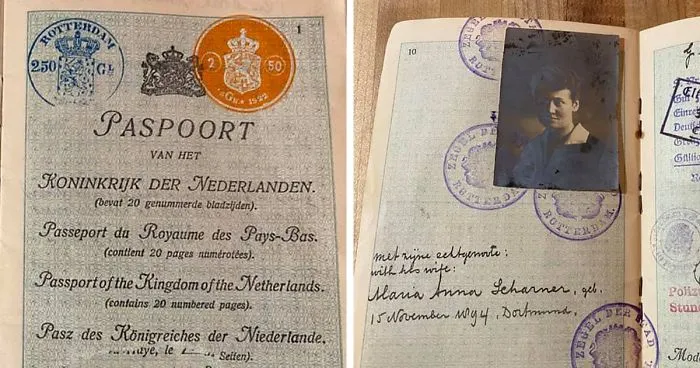 Here's What European Passports From 100 Years Ago Look Like