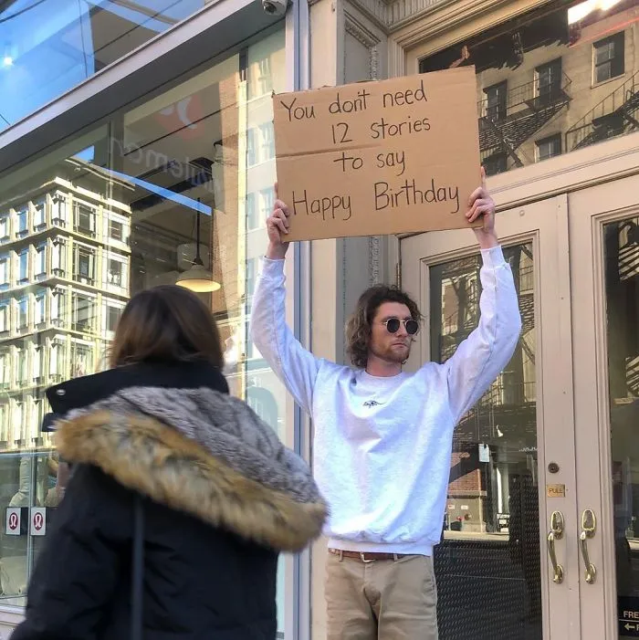 'Dude With A Sign' Has 5.7 Million Followers For Dropping Truth Bombs On Signs In Public