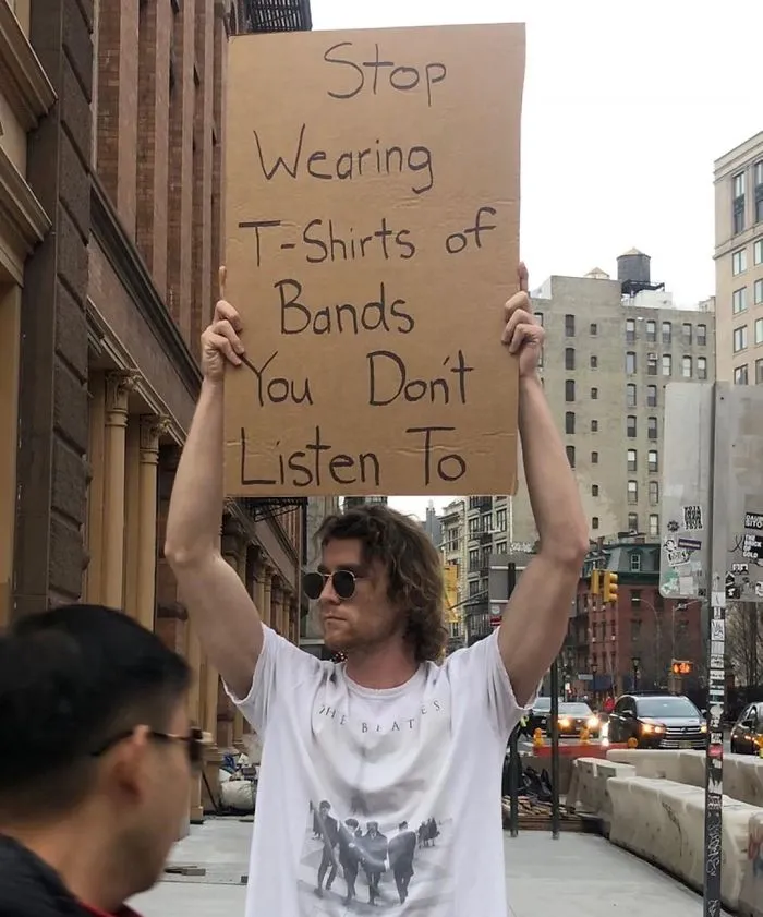 Dude With Sign
