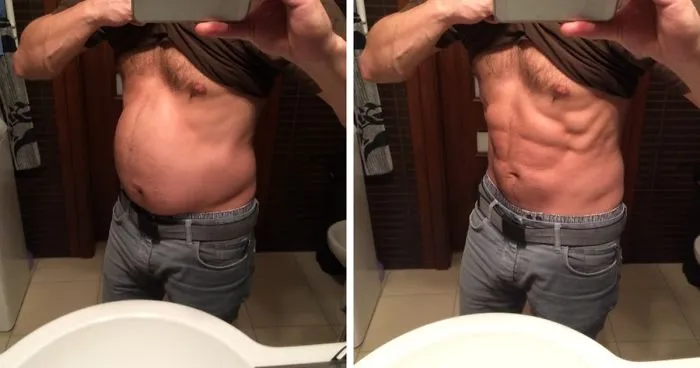 This Guy Finds Out That Models Gave Him The Wrong Impression Of How Muscles Suppose To Look When Relaxed, Realizes He's Been Working Out Too Hard