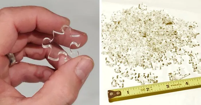 Someone Created A Transparent Jigsaw Puzzle With Three Difficulty Levels And It Looks Like A Cruel Joke