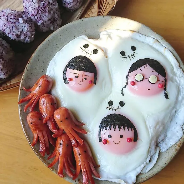 This Mom Of Three From Japan Has Eggstraordinary Skills To Make Cute Fried Egg Meals