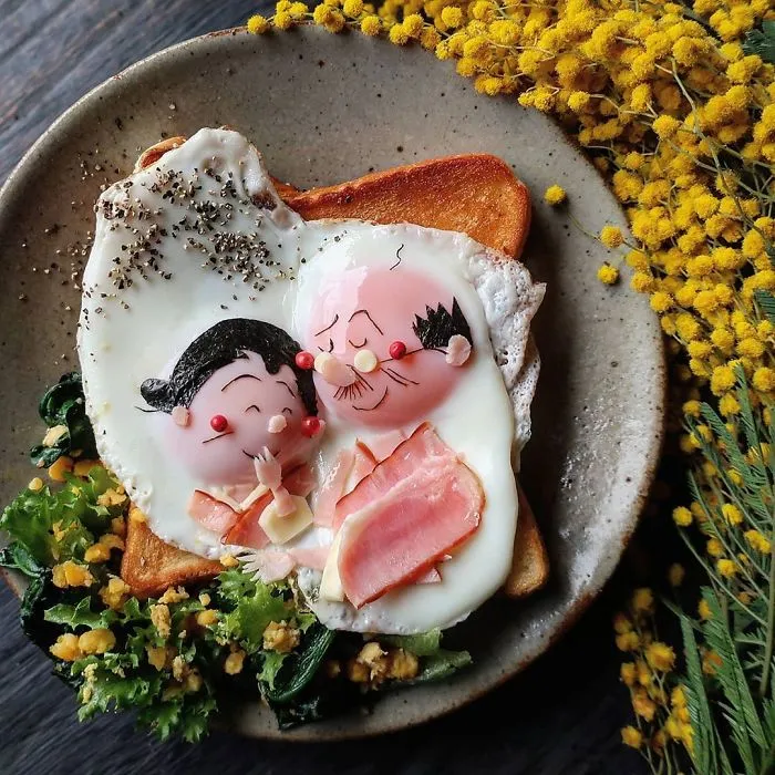 This Mom Of Three From Japan Has Eggstraordinary Skills To Make Cute Fried Egg Meals