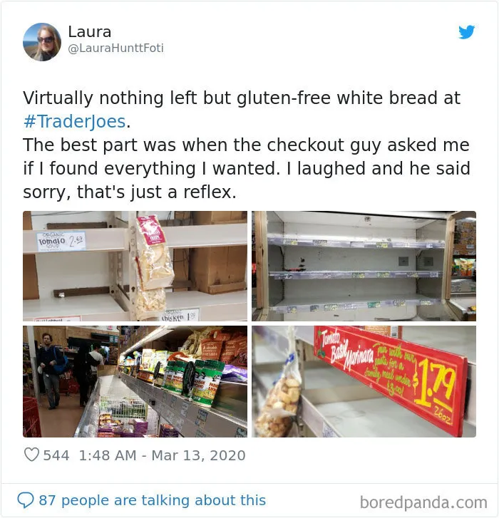 After Panic Buyers Left, These 39 Things Were Untouched At Supermarkets